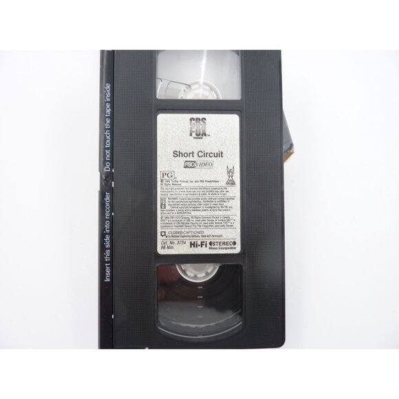 Short Circuit VHS 1986 Comedy Sci-Fi Steve Guttenberg CBS Fox Video Movie - Picture 5 of 5